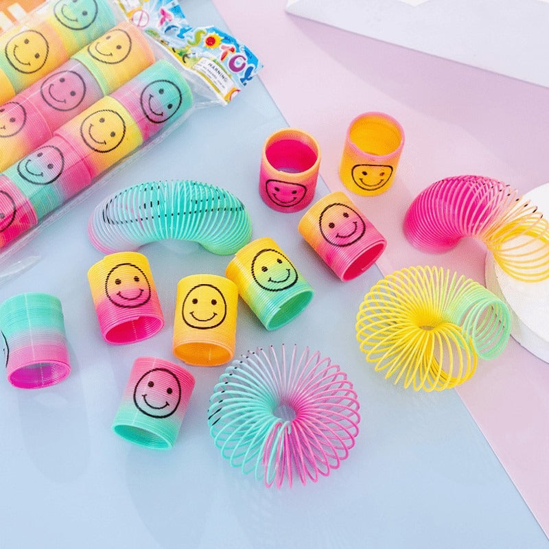 Pack of 2 - Magic Smiley Rainbow Spring