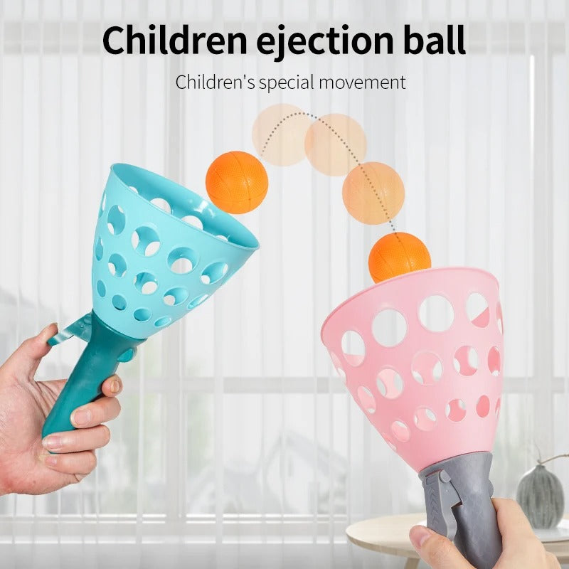 Click and Catch Twin Ball Toy