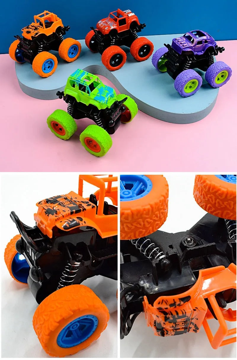 4x4 Monster Wheel Friction Car