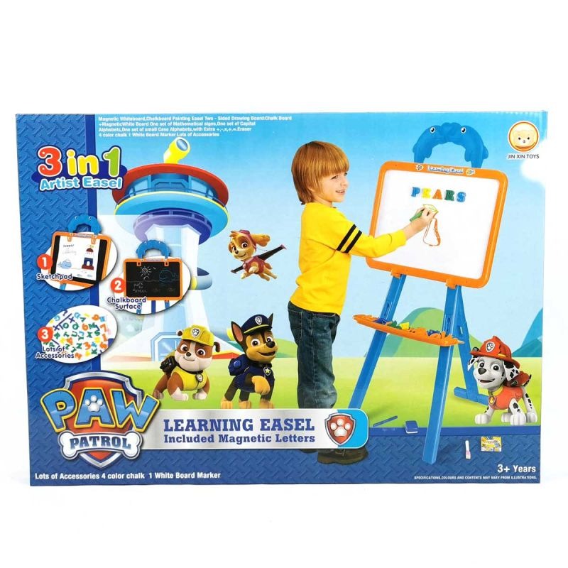 3 In 1 Kids Learning Easel Board